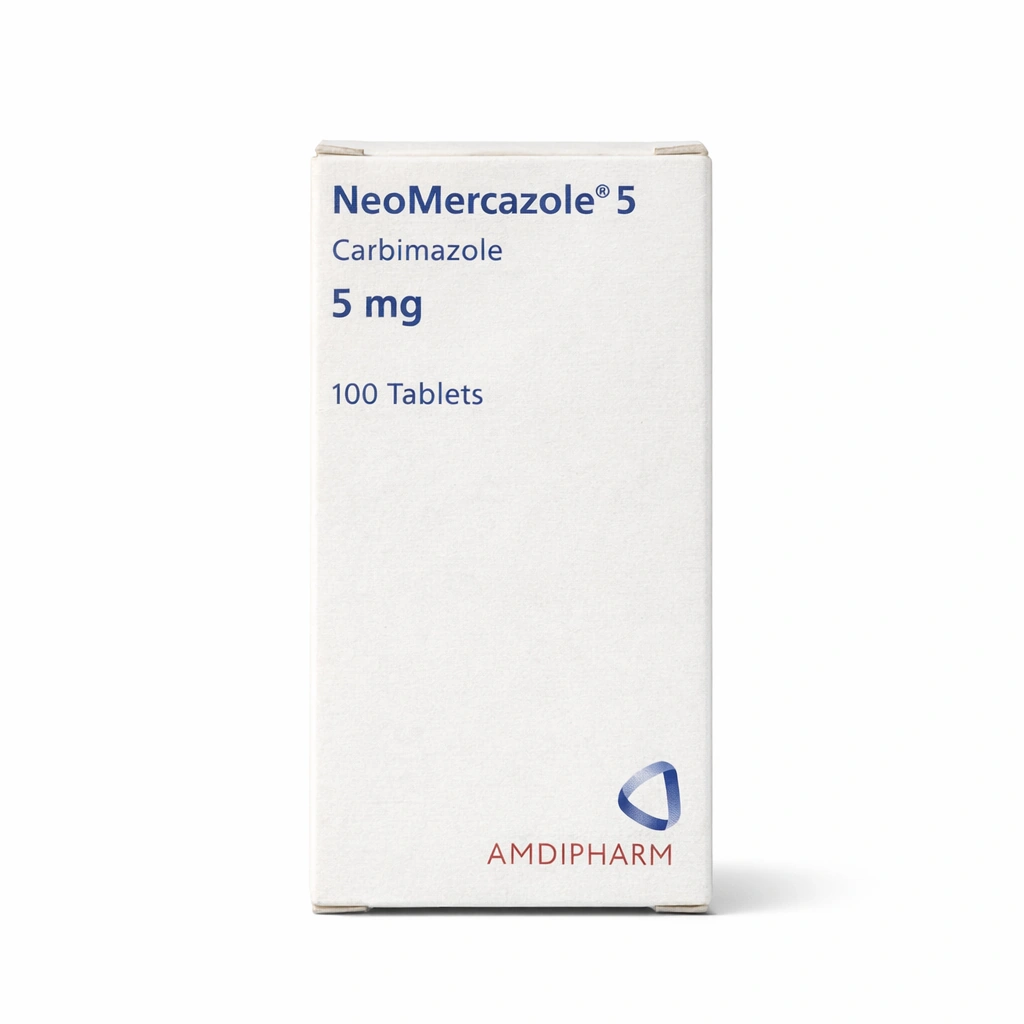 NeoMercazole 5 mg Tablets x 100 tablets