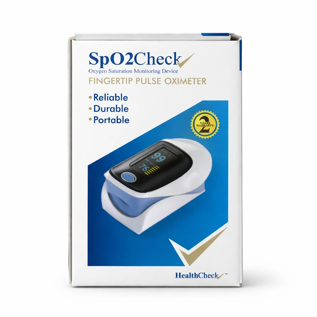 SpO2Check Fingertip Pulse Oximeter x 1 device