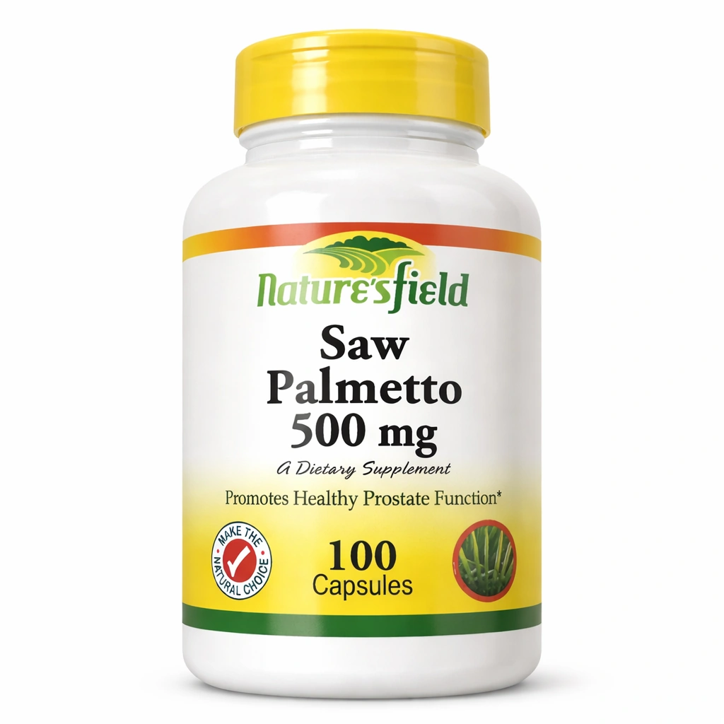Nature's Field Saw Palmetto 500 mg x 100 capsules