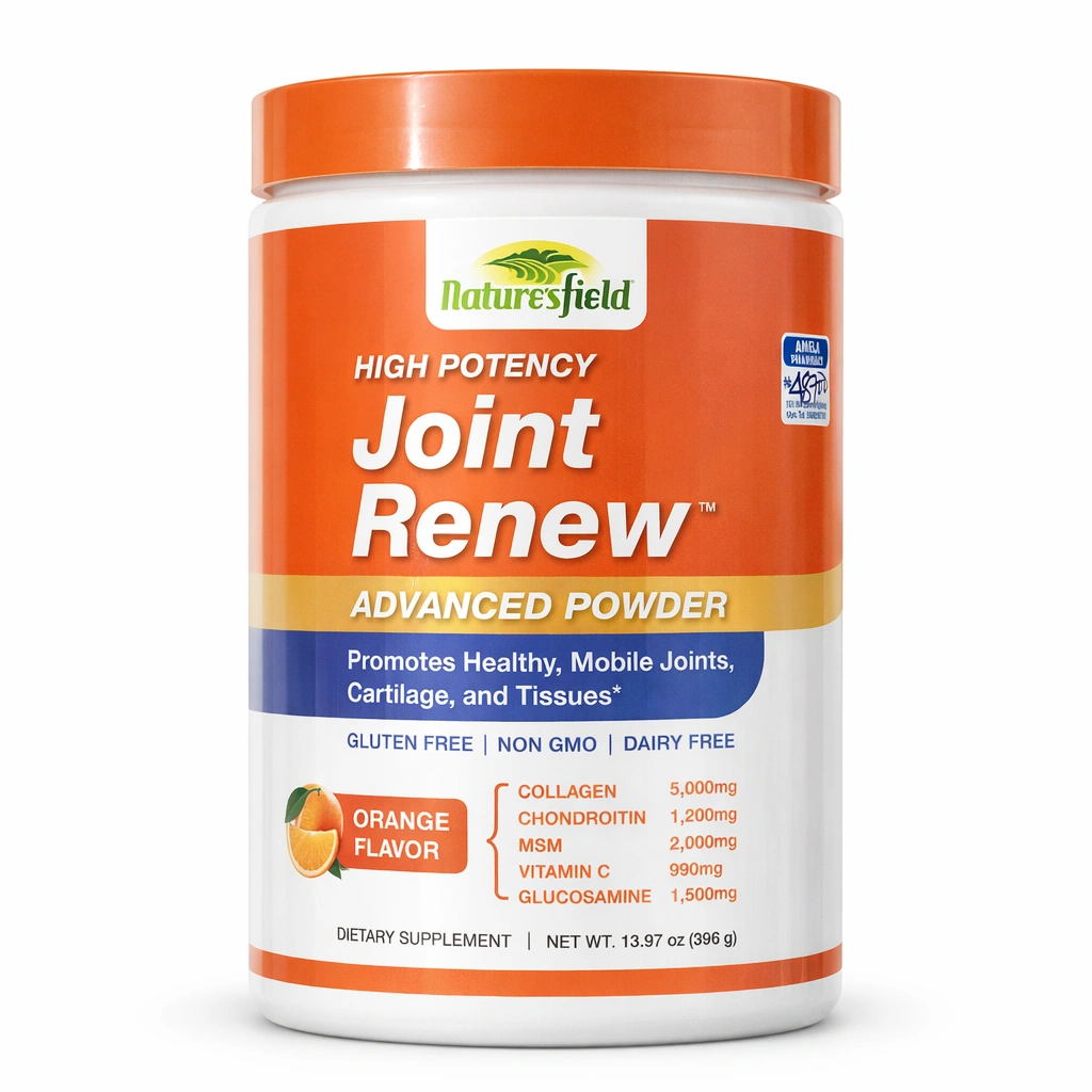 Nature's Field Joint Renew Advanced Powder Orange Flavor 396 g