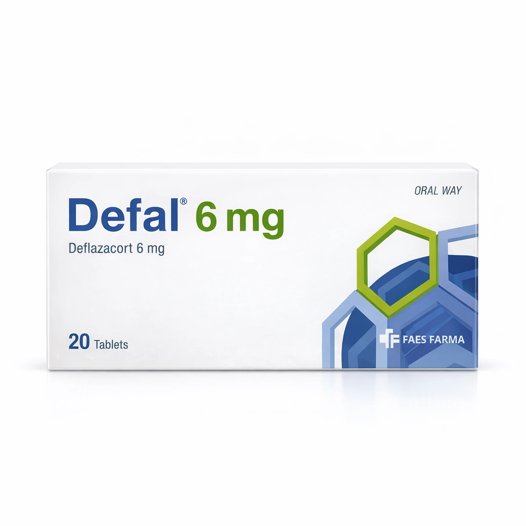 Defal 6 mg Tablets (Deflazacort) x 20 tablets