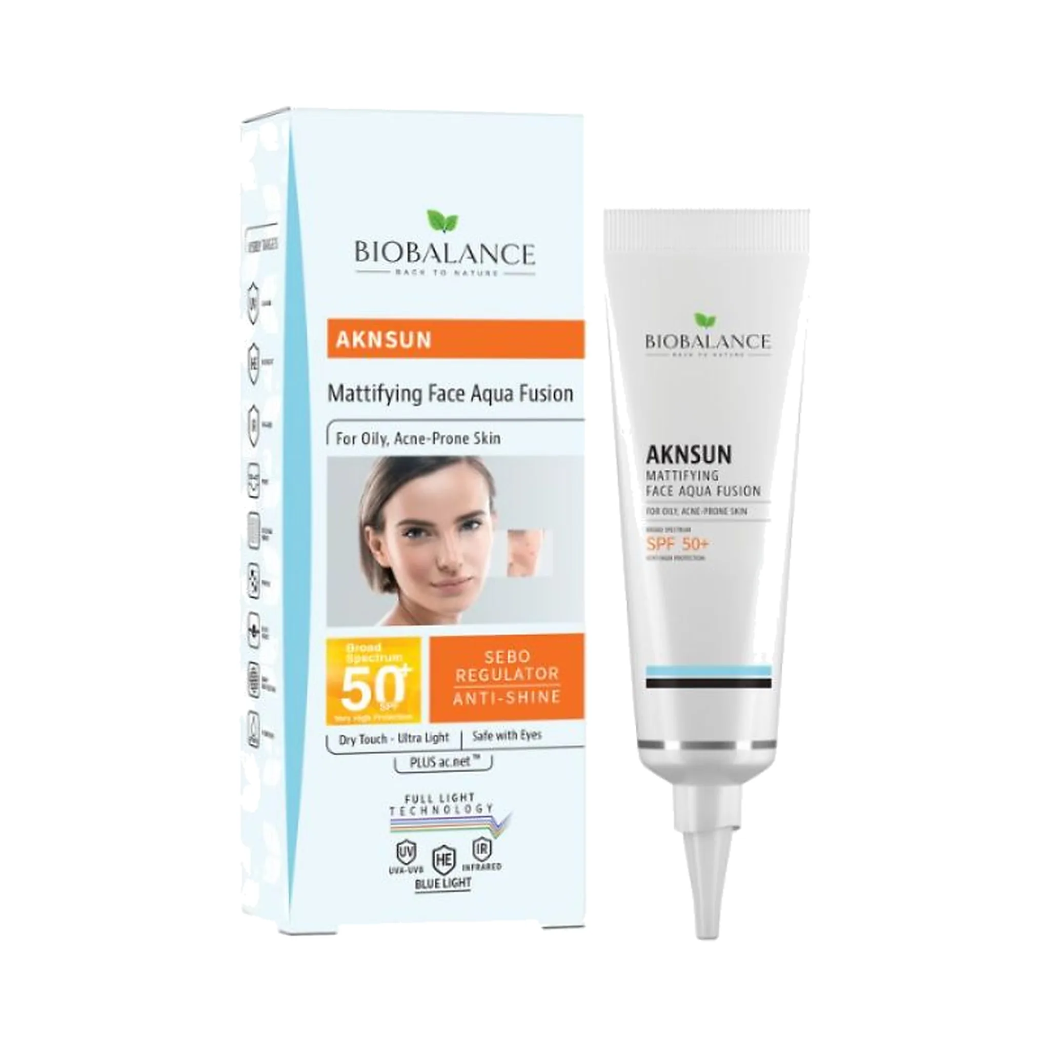 BioBalance AknSun Aqua Fusion Mattifying Face Suns...