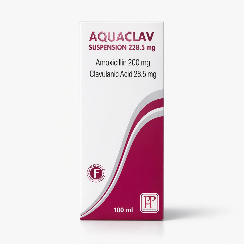 Aquaclav Oral Suspension 228.5 mg/5 ml 100 ml