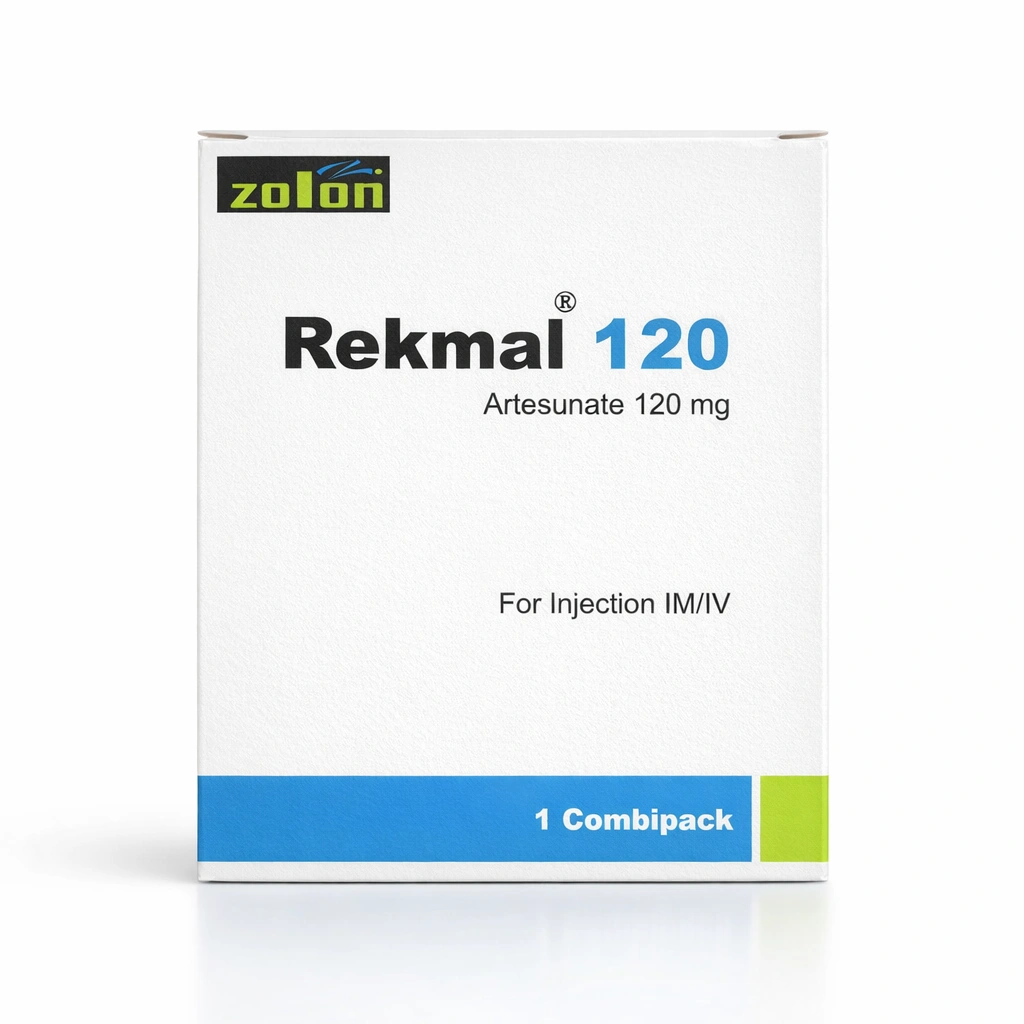 Rekmal Combi Artesunate 120 mg Injection x 1 combipack x 1 vials