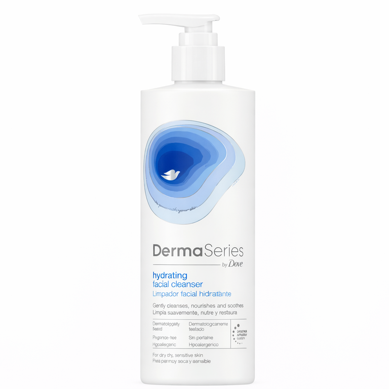 Dove DermaSeries Moisturising Facial Cleanser 250 ml