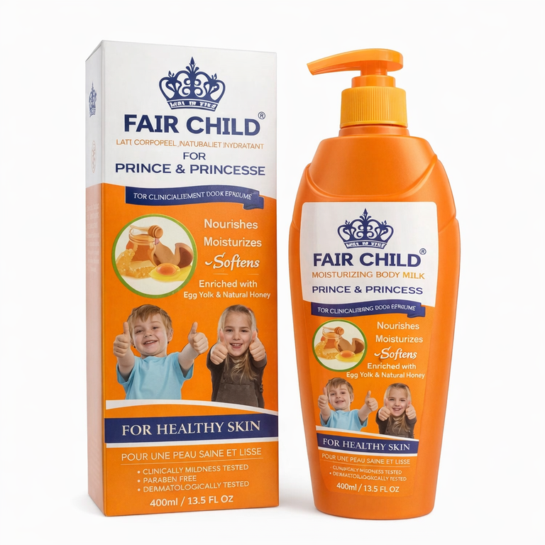 Fair Child Natural and Moisturizing Body Milk 400 ml (13.5 fl oz)