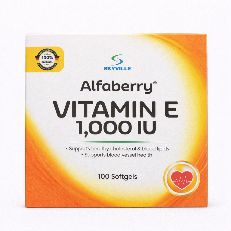 Alfaberry Vitamin E 1000 IU x 10 softgels