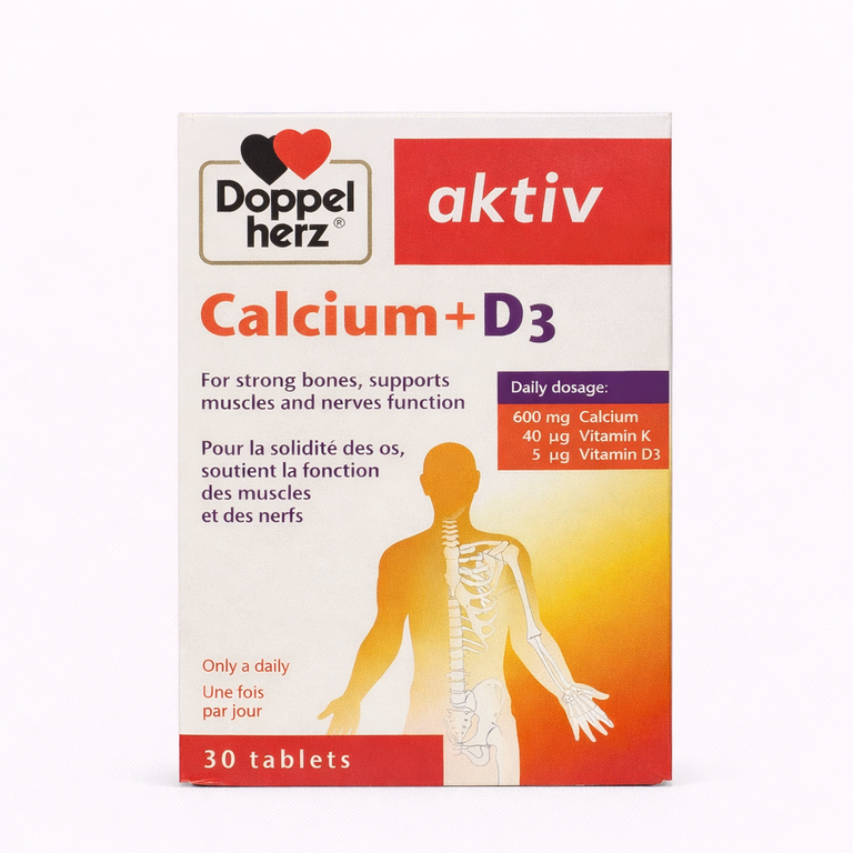 Doppelherz Aktiv Calcium + D3 x 30 tablets