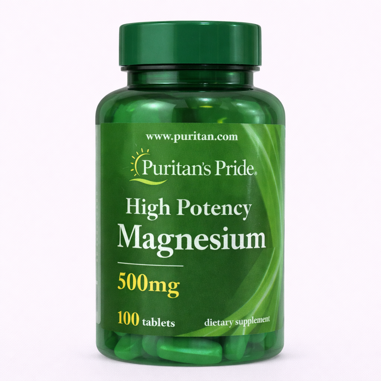 Puritan's Pride Magnesium 500 mg x 100 tablets