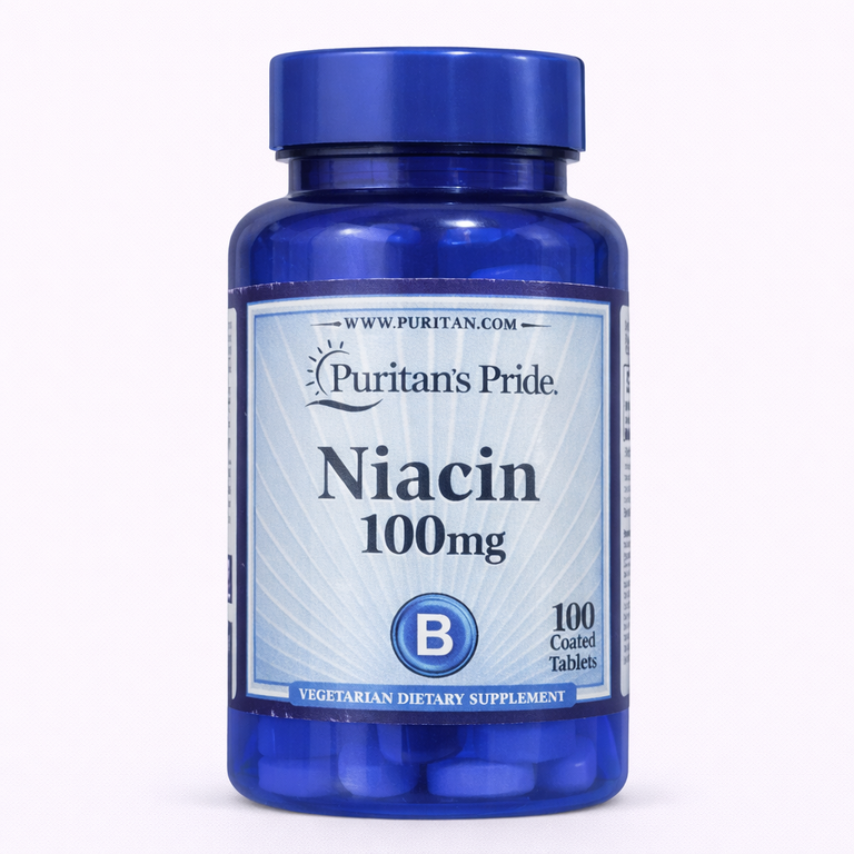 Puritan's Pride Niacin 100 mg x 100 tablets