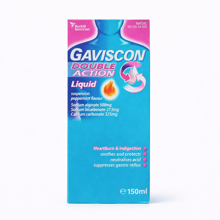 Gaviscon Double Action Liquid (Mint) 150 ml