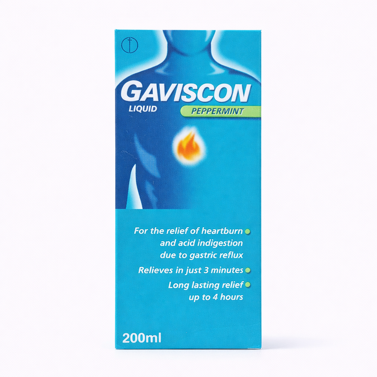 Gaviscon Liquid Heartburn & Indigestion Relief (Peppermint) 200 ml