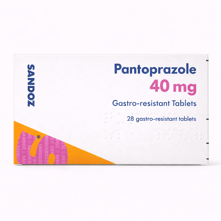 Sandoz Pantoprazole Gastro-resistant Tablets 40 mg x 28 Tablets