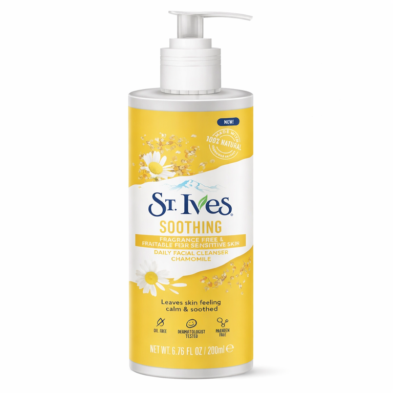 St. Ives Soothing Daily Facial Cleanser Chamomile 200 ml (6.7 fl oz)