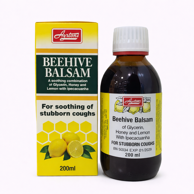 Beehive Balsam Cough Syrup (Honey & Lemon) 200 ml