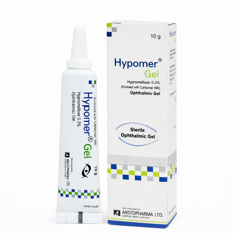 Aristopharma Hypomer Eye Gel (Hypromellose + Carbomer) 10 g