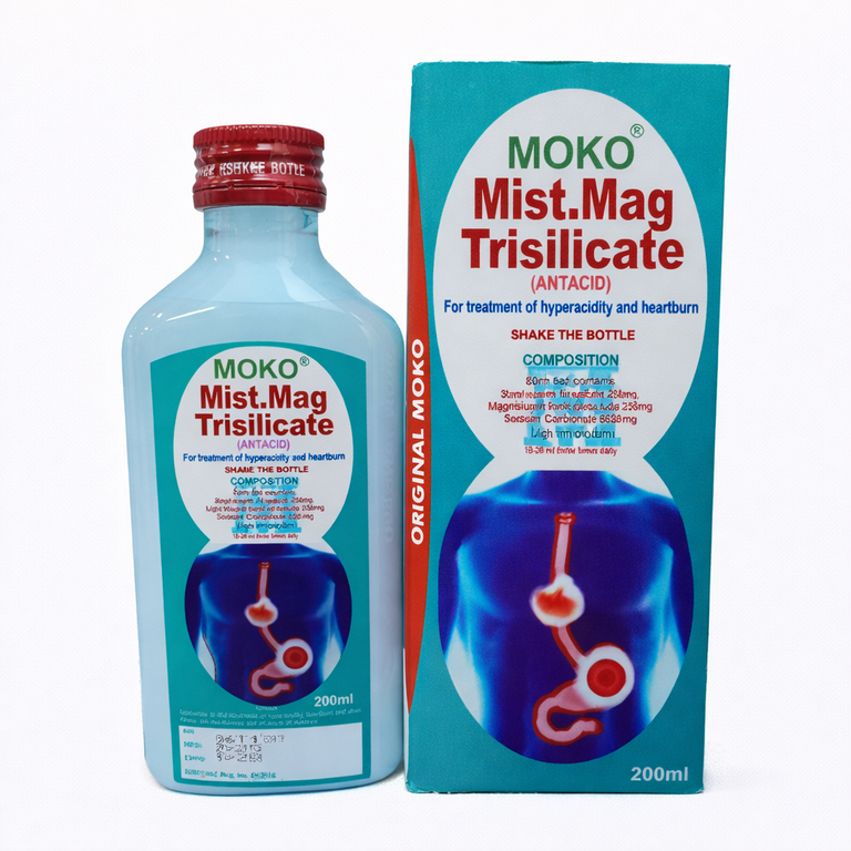 Moko Mist Magnesium Trisilicate Suspension 200 ml
