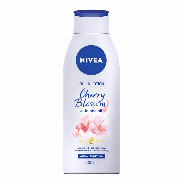 NIVEA Oil in Lotion Cherry Blossom & Jojoba Oil 400ml