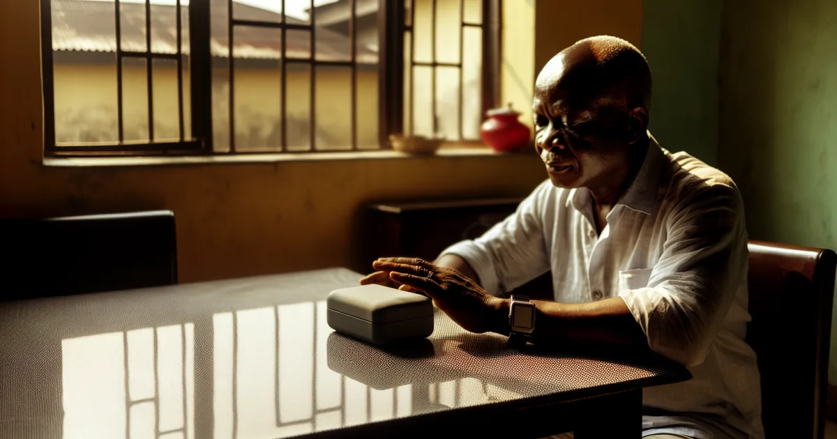 Home Blood Pressure Monitor in a Nigerian Home