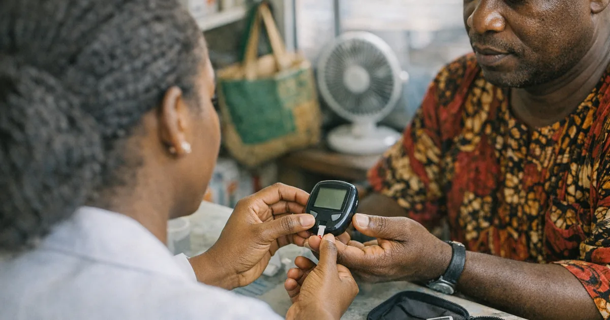 Home Blood Sugar Checks in Nigeria: A Daily Routine That Works - Cover Image