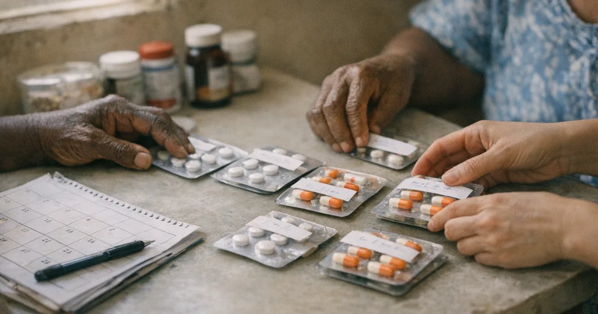Medication Organisation for Older Adults in Nigeria: A Calm, Practical System - Cover Image